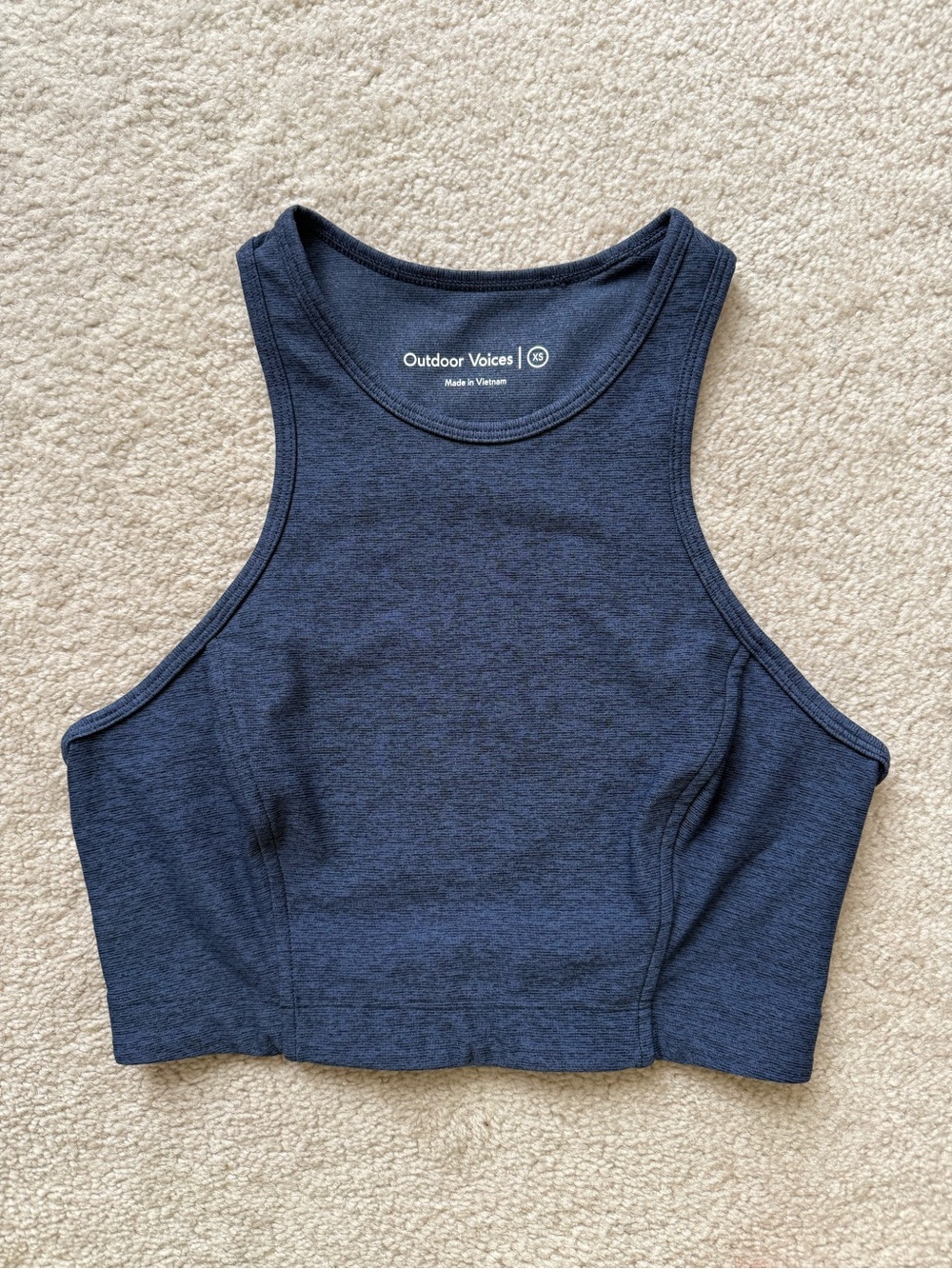 OUTDOOR VOICES ATHENA CROP TOP